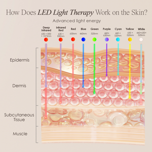 Hetrios Pro LED Red Light Therapy Face & Neck Mask