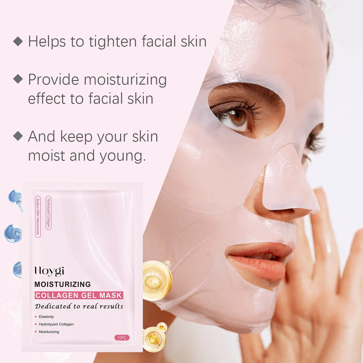 Refreshing Salmon Collagen Face Mask